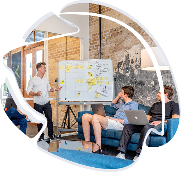 Epic Roam Marketing team collaborating on growth strategy
